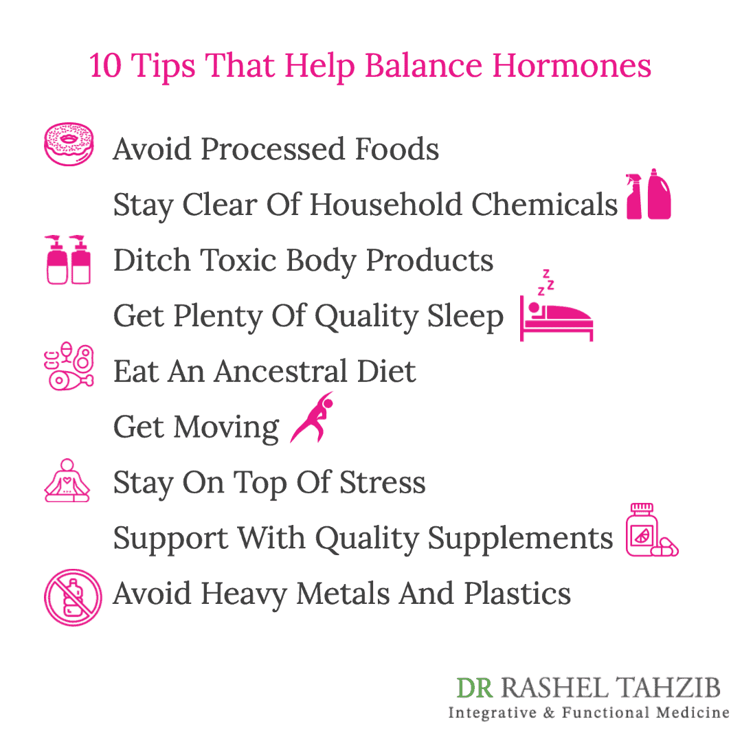 10 foods that help balance hormones.