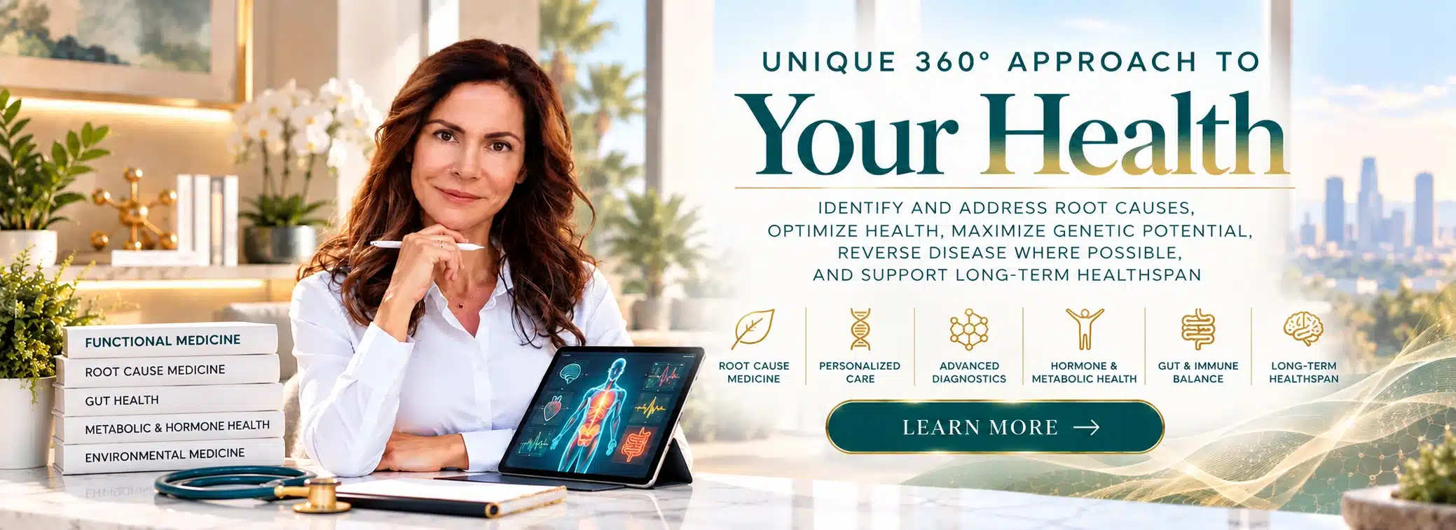 Dr. Rashel's unique 360-degree approach to your health